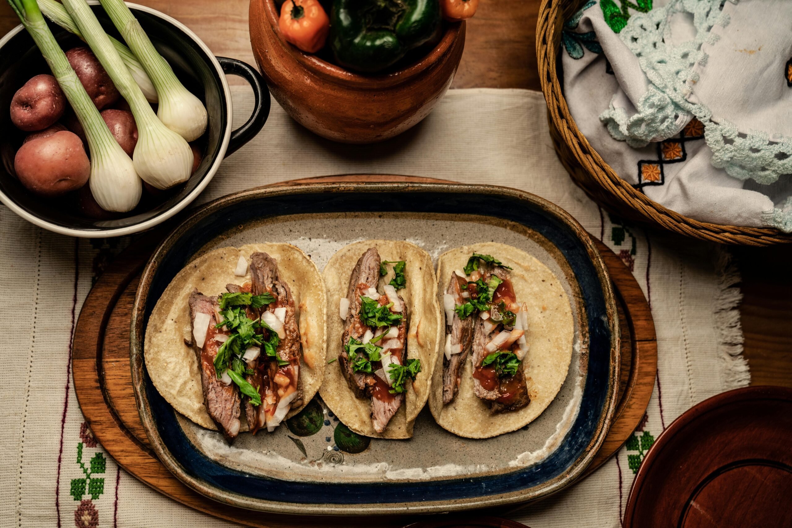 mexicansk mad ud af huset
